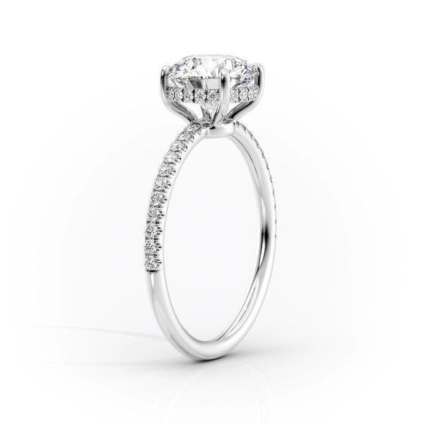 The Low Profile Kamellie Set With A 2.5 Carat Cushion Lab Diamond Fashion