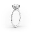 The Low Profile Kamellie Set With A 1.5 Carat Pear Lab Diamond Hot on Sale