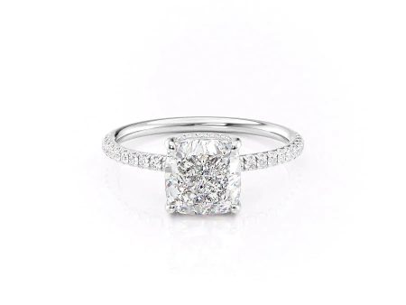 The Low Profile Kamellie Set With A 2.5 Carat Cushion Lab Diamond Fashion