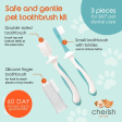 3 Piece Dog Toothbrush Kit - Dog Finger Toothbrush, Double-Sided Toothbrush, and Small Doggie Toothbrush - Freshen Breath & Remove Plaque Build-Up with This Cat Toothbrush and Puppy Toothbrush Set Online Hot Sale