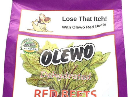 Dehydrated Red Beets Itch and Allergy Relief Dog Food Supplement Non-Gmo Product, 2.2 Pounds Discount