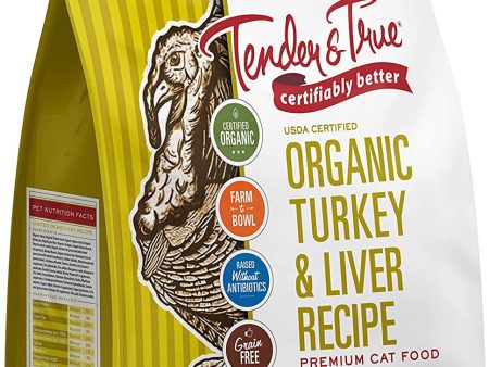 Tender & True Organic Turkey & Liver Recipe Cat Food, 3 Lb Discount