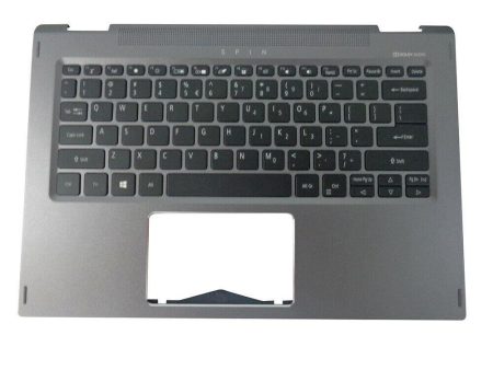 Acer Spin 5 SP513-52N Gray Upper Case Palmrest Keyboard 6B.GR7N1.009 Supply