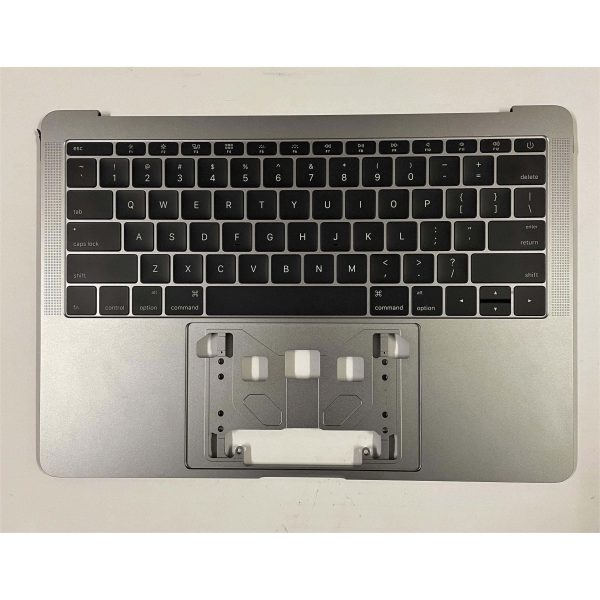 Apple MacBook A1708 2016 2017 Top Case Palmrest Space Grey With Keyboard 661-07946 For Sale