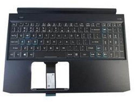 New Acer Predator Helios 300 PH315-52 Upper Case Palmrest With Backlit Keyboard 6B.Q5MN4.001 For Sale