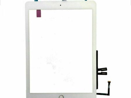 New Apple iPad 6 6th Gen 9.7 2018 A1893 A1954 Touch Screen Digitizer Glass with Home Button - White Supply