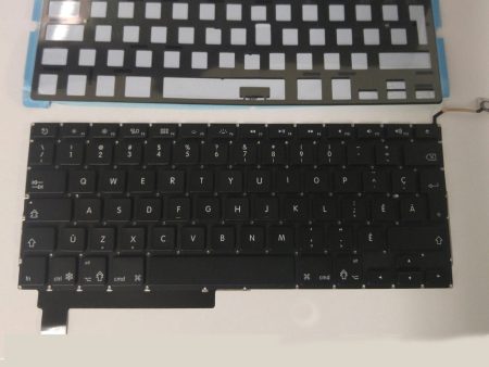 New Apple Macbook Pro 15 Unibody A1286 Backlit French Canadian Keyboard 2009 2010 2011 2012 Online now