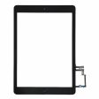 New Apple iPad 5 5th Gen 9.7 2017 A1822 A1823 Touch Screen Digitizer Glass with Home Button - Black Digiipad5bk on Sale